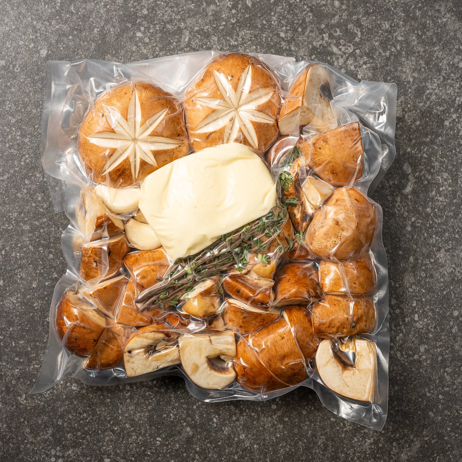 Brown mushrooms with butter 350g