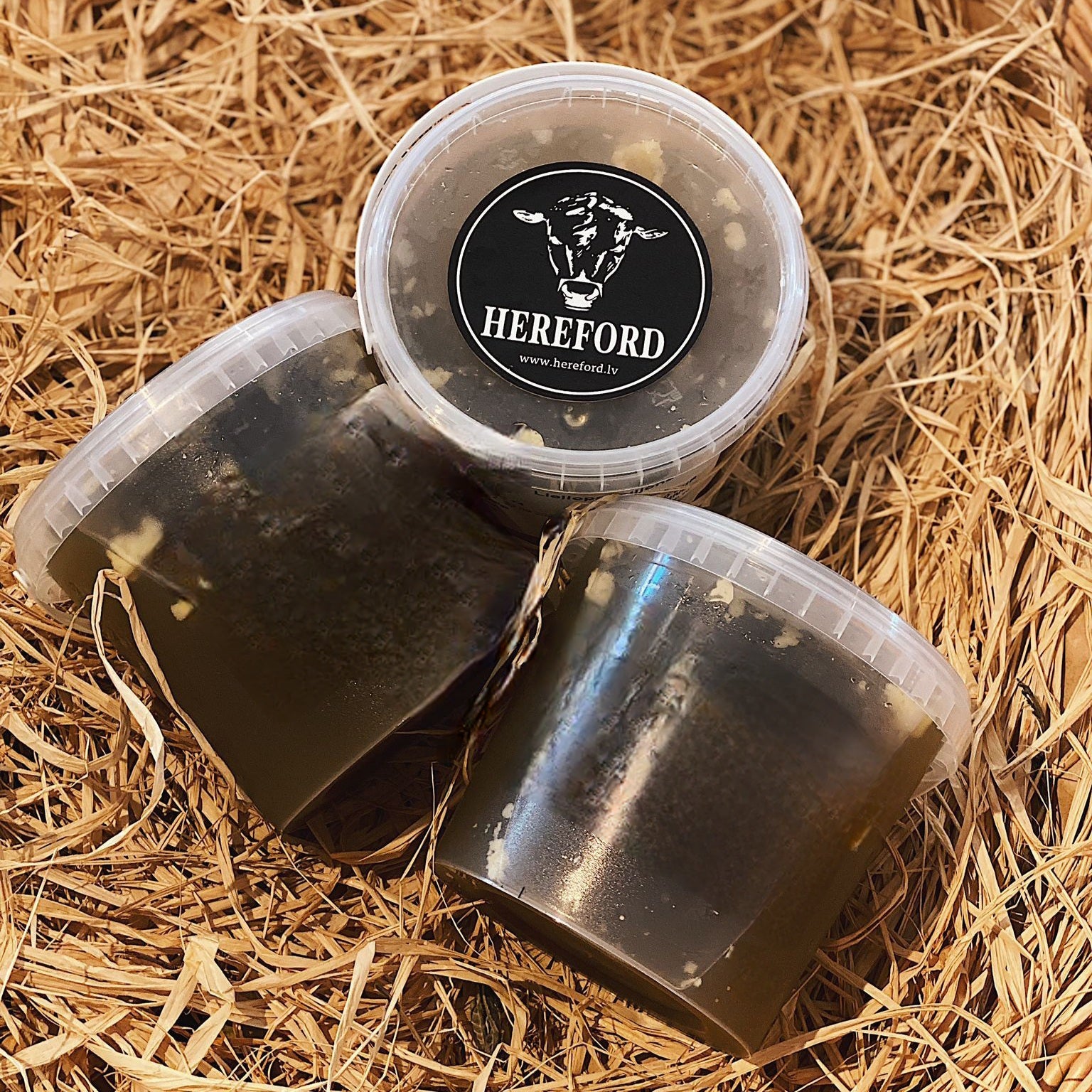 Beef bone broth 1L 8h