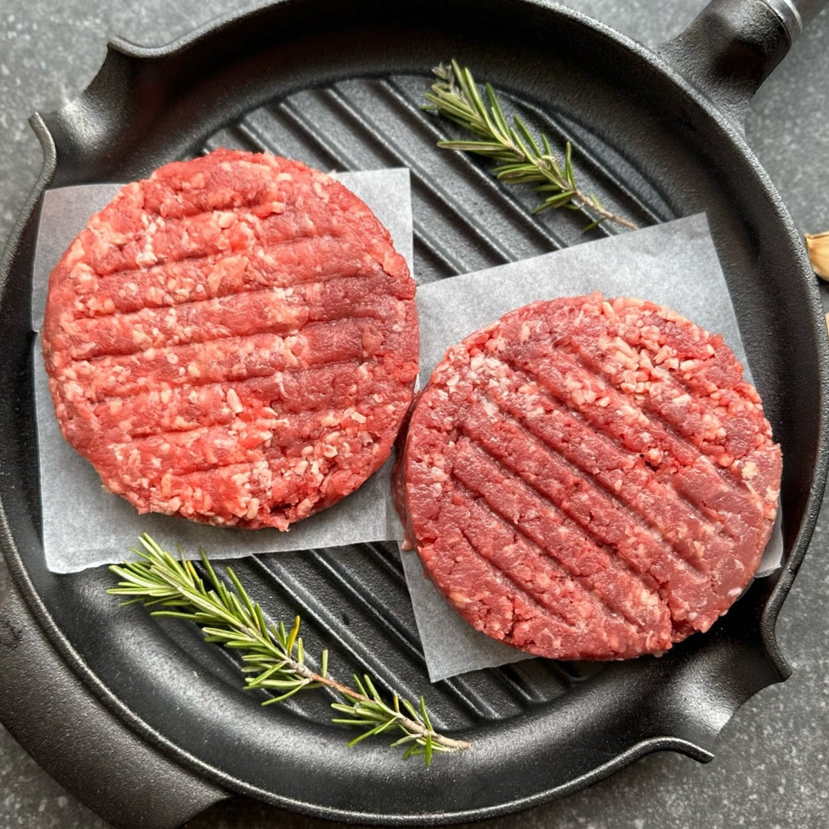Steak burger patties 2pcs.